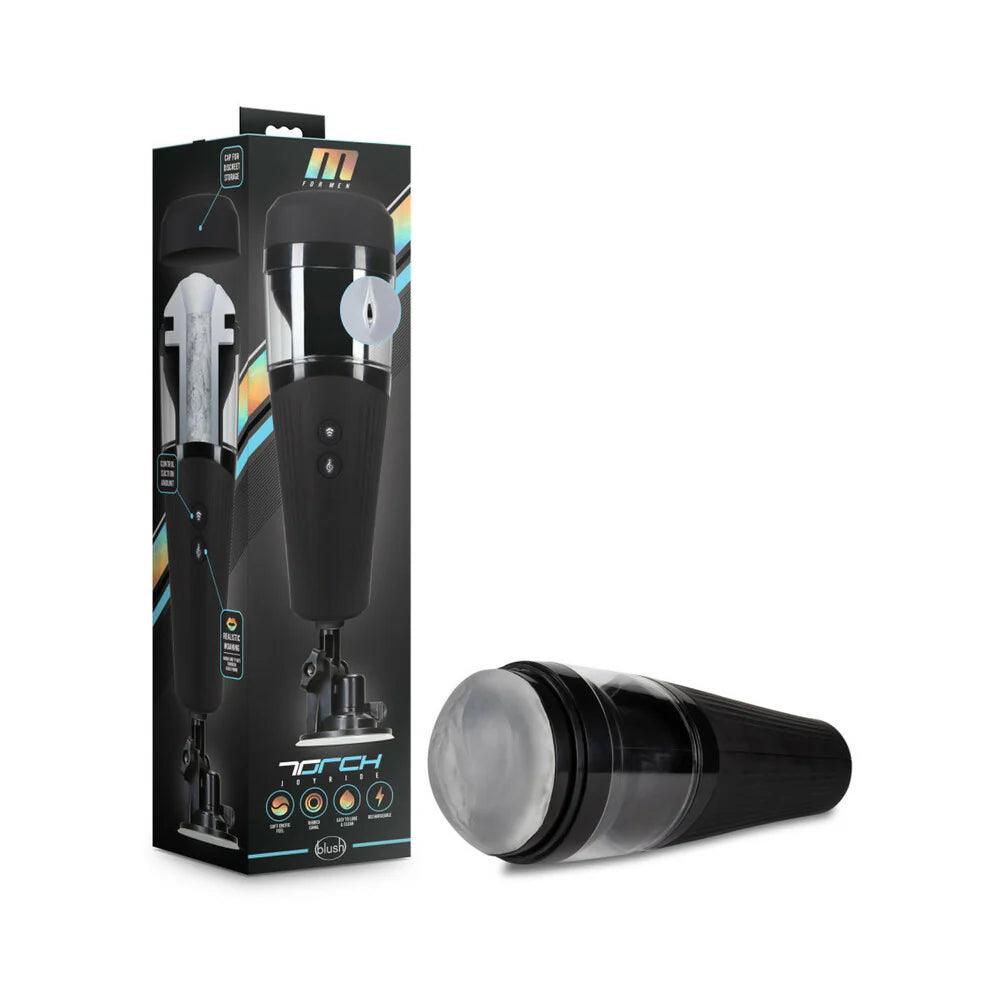 Blush M for Men Torch Joyride Rechargeable Hands-Free Thrusting Masturbator - Buy At Luxury Toy X - Free 3-Day Shipping