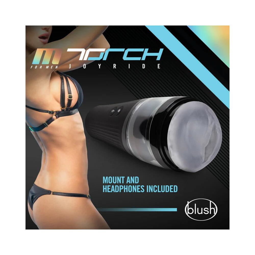 Blush M for Men Torch Joyride Rechargeable Hands-Free Thrusting Masturbator - Buy At Luxury Toy X - Free 3-Day Shipping