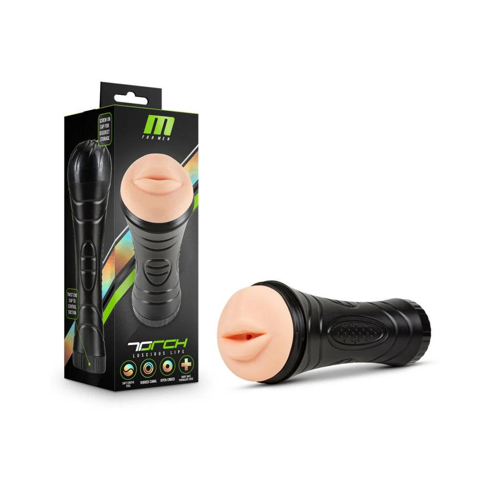 Blush M for Men Torch Luscious Lips Oral Stroker - Buy At Luxury Toy X - Free 3-Day Shipping