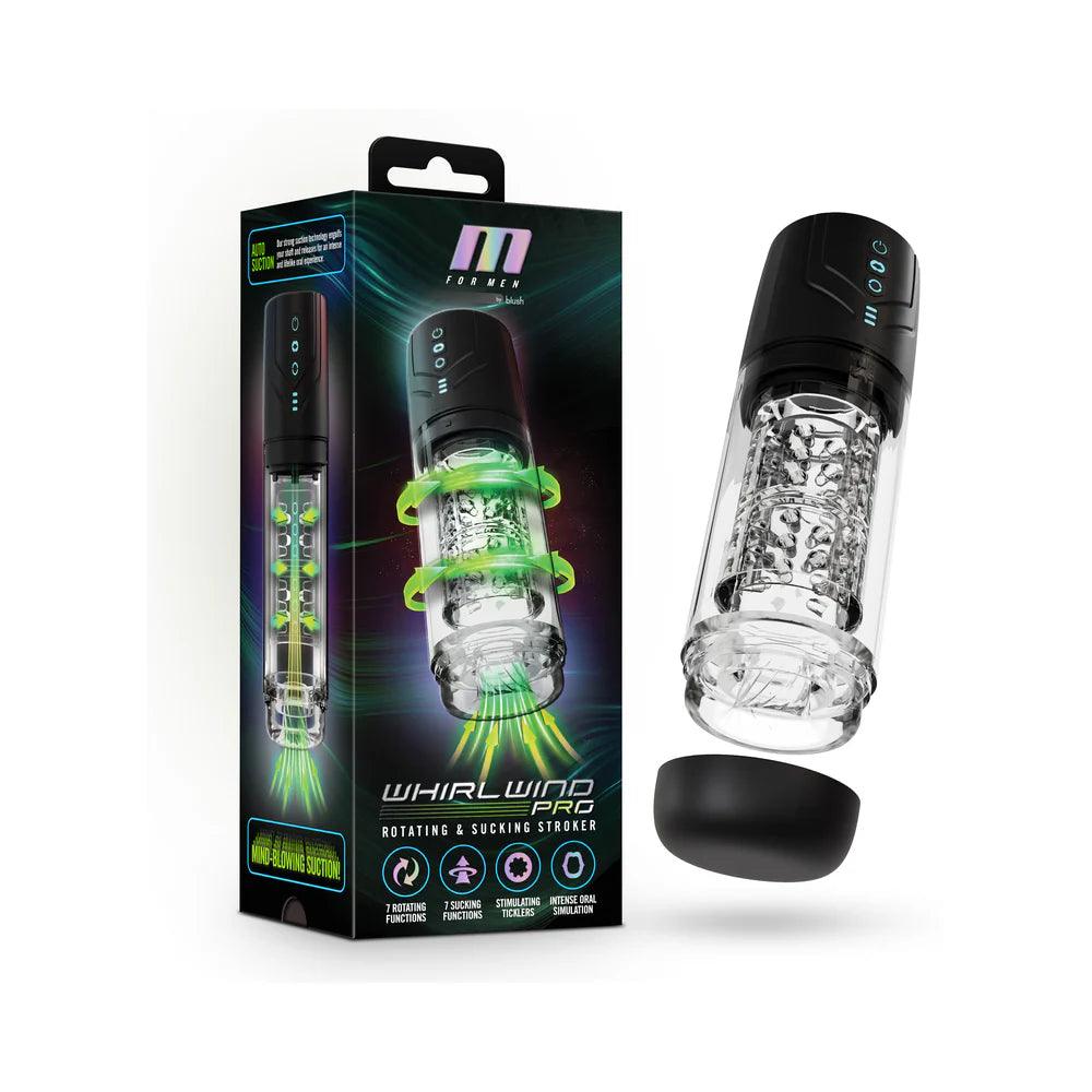 Blush M for Men Whirlwind Pro Rechargeable Masturbator - Buy At Luxury Toy X - Free 3-Day Shipping