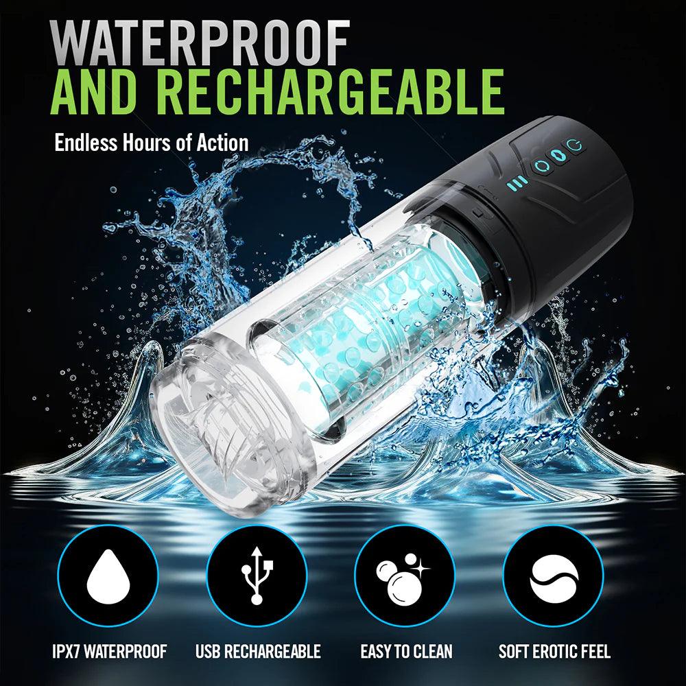 Blush M for Men Whirlwind Pro Rechargeable Masturbator - Buy At Luxury Toy X - Free 3-Day Shipping