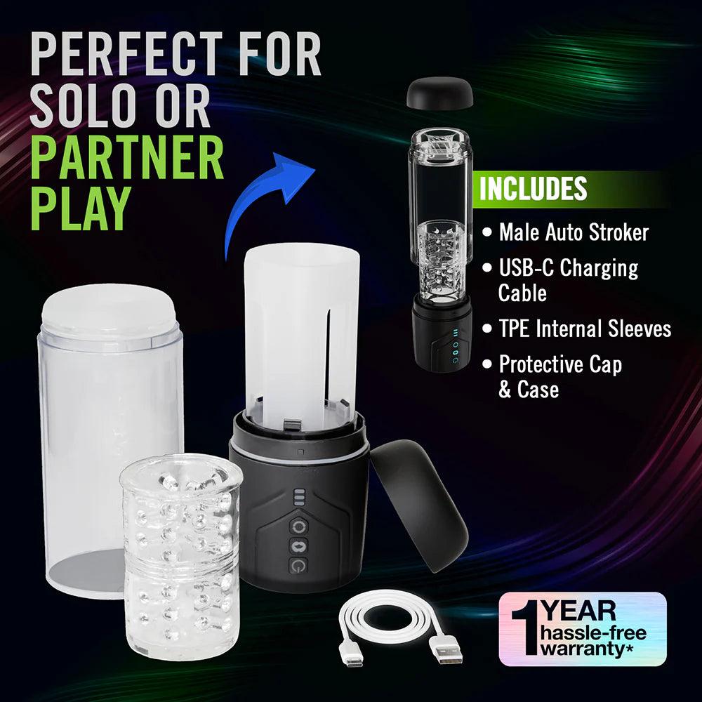 Blush M for Men Whirlwind Pro Rechargeable Masturbator - Buy At Luxury Toy X - Free 3-Day Shipping