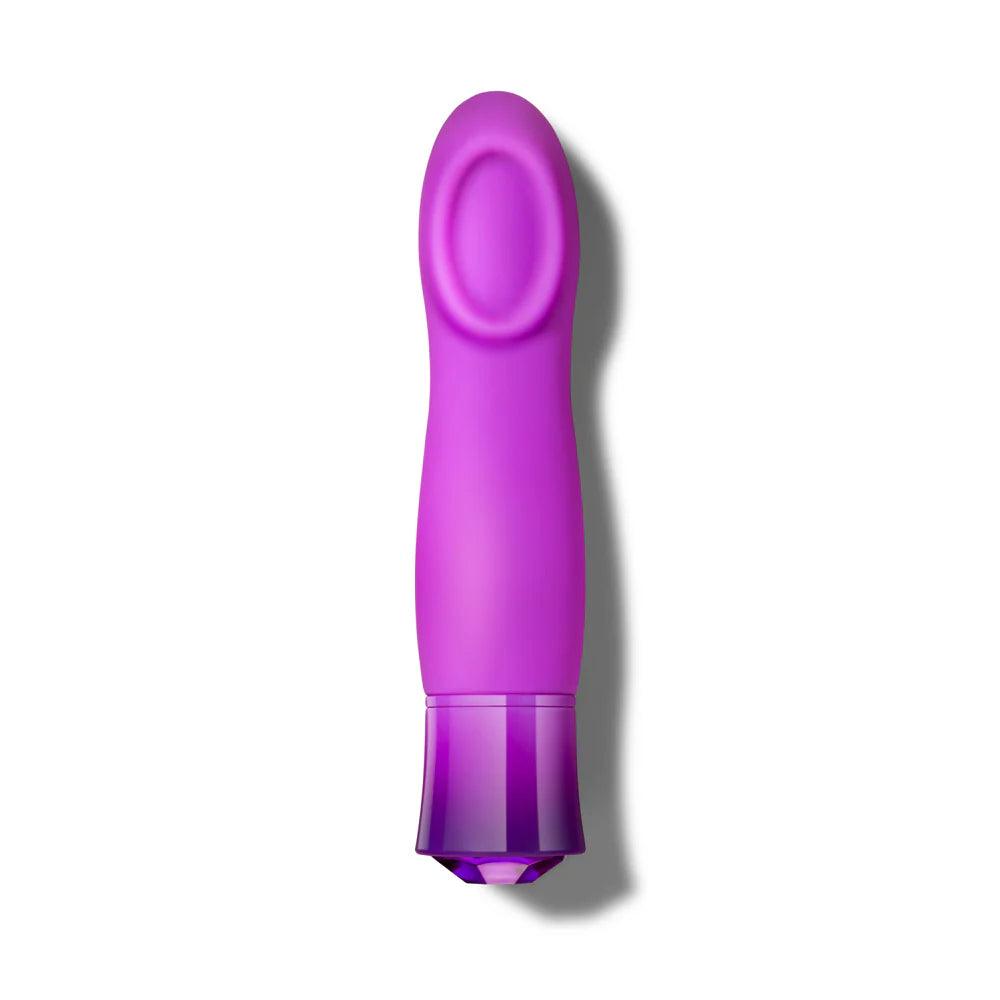 Blush Oh My Gem Charm Rechargeable Warming Silicone Cupped Vibrator Amethyst - Buy At Luxury Toy X - Free 3-Day Shipping