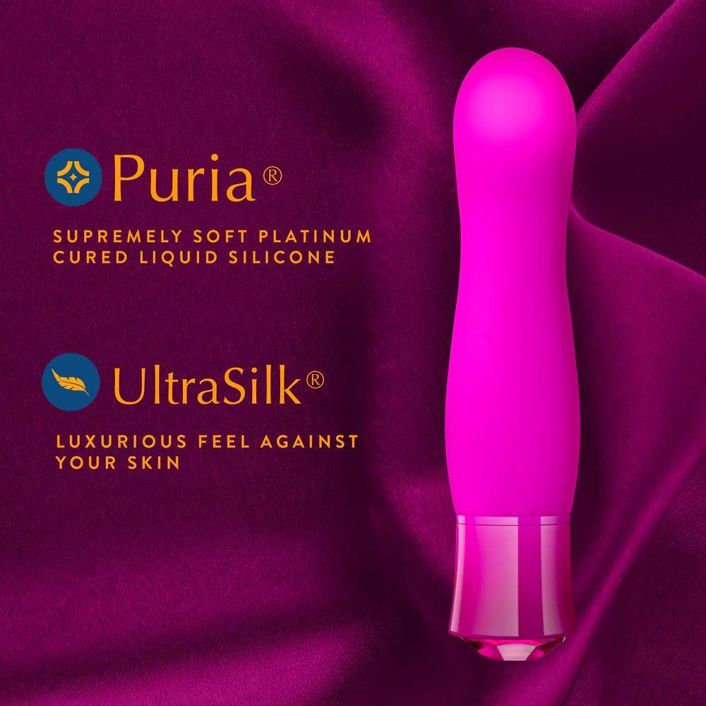 Blush Oh My Gem Exclusive Rechargeable Silicone G-Spot Vibrator - Buy At Luxury Toy X - Free 3-Day Shipping