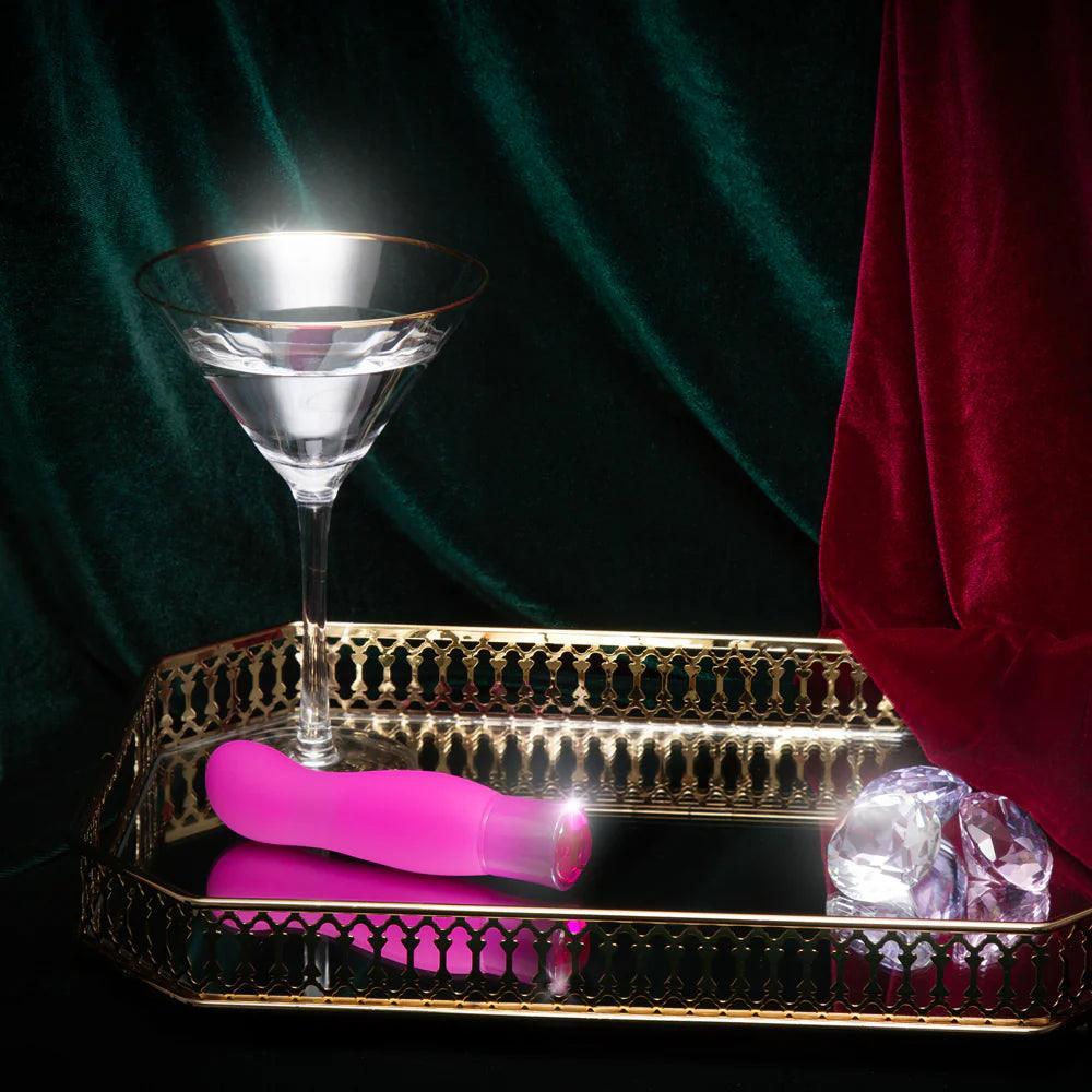Blush Oh My Gem Exclusive Rechargeable Silicone G-Spot Vibrator - Buy At Luxury Toy X - Free 3-Day Shipping