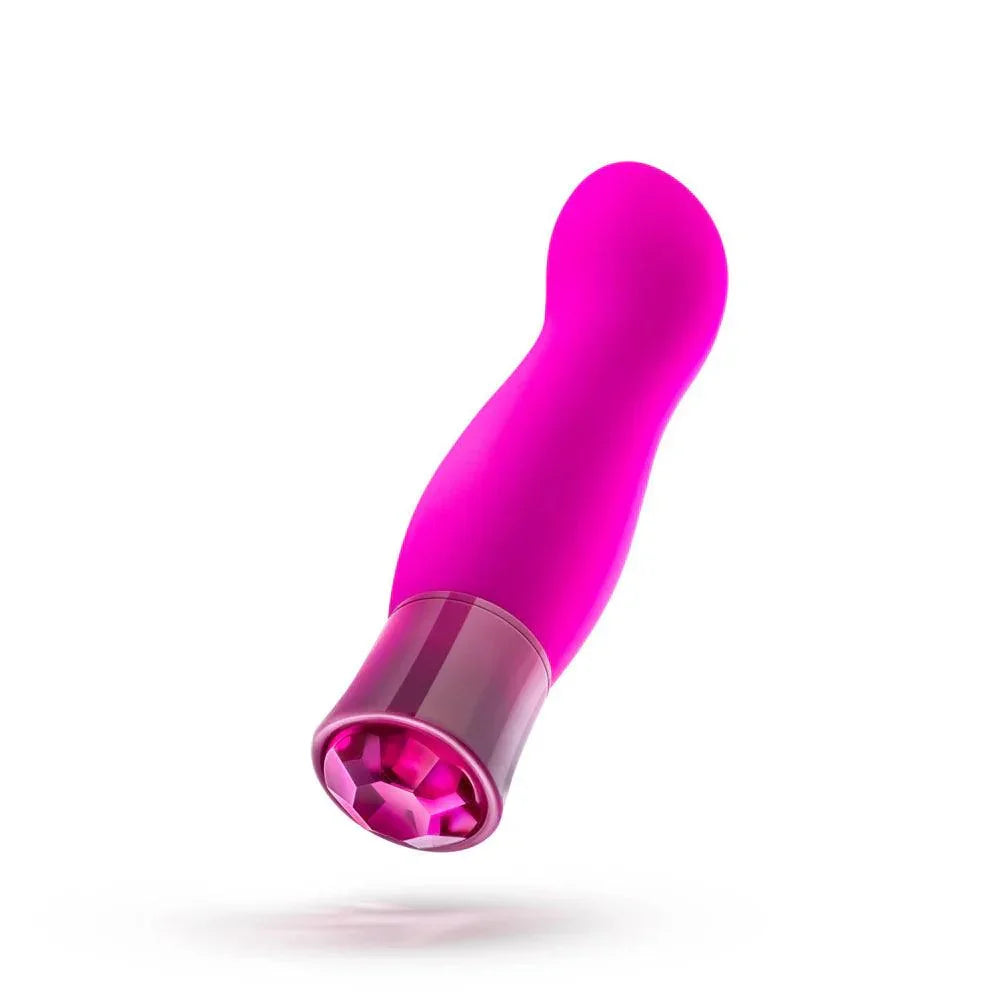 Blush Oh My Gem Exclusive Rechargeable Silicone G-Spot Vibrator - Buy At Luxury Toy X - Free 3-Day Shipping