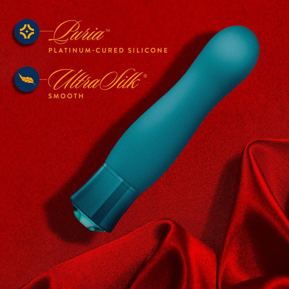 Blush Oh My Gem Fierce Rechargeable Warming Silicone G-Spot Vibrator - Buy At Luxury Toy X - Free 3-Day Shipping