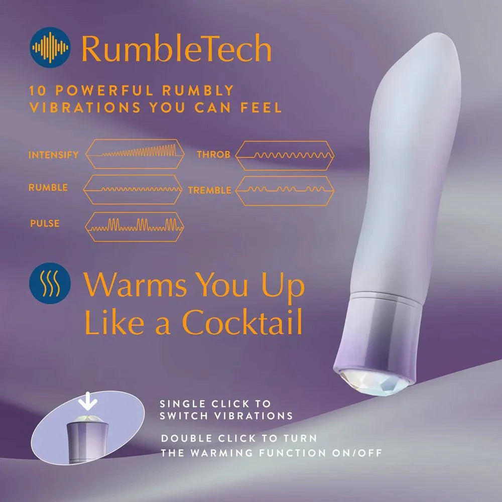 Blush Oh My Gem Revival Rechargeable Silicone G-Spot Vibrator - Buy At Luxury Toy X - Free 3-Day Shipping