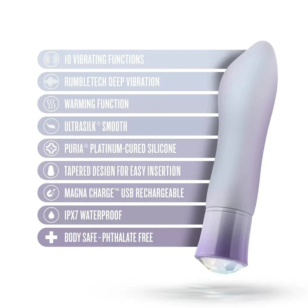 Blush Oh My Gem Revival Rechargeable Silicone G-Spot Vibrator - Buy At Luxury Toy X - Free 3-Day Shipping
