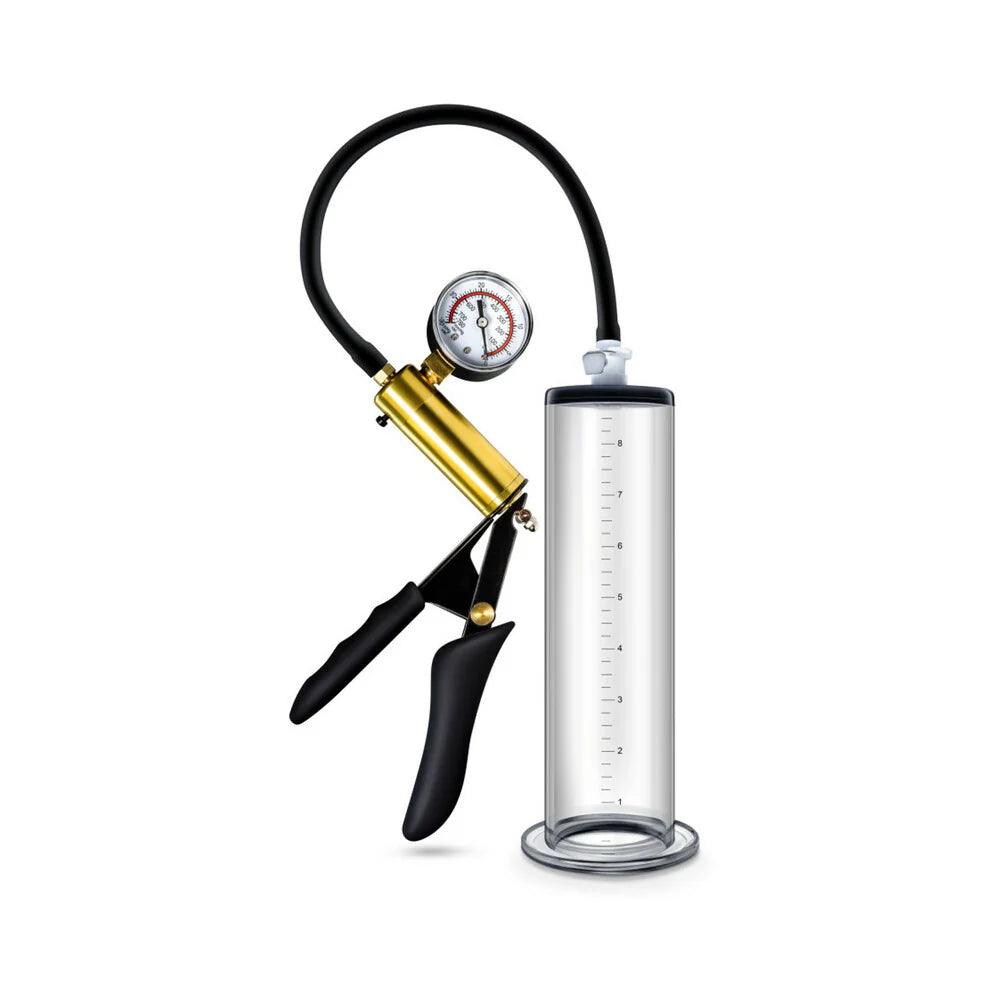 Blush Performance VX6 Vacuum Penis Pump with Brass Pistol & Pressure Gauge - Buy At Luxury Toy X - Free 3-Day Shipping