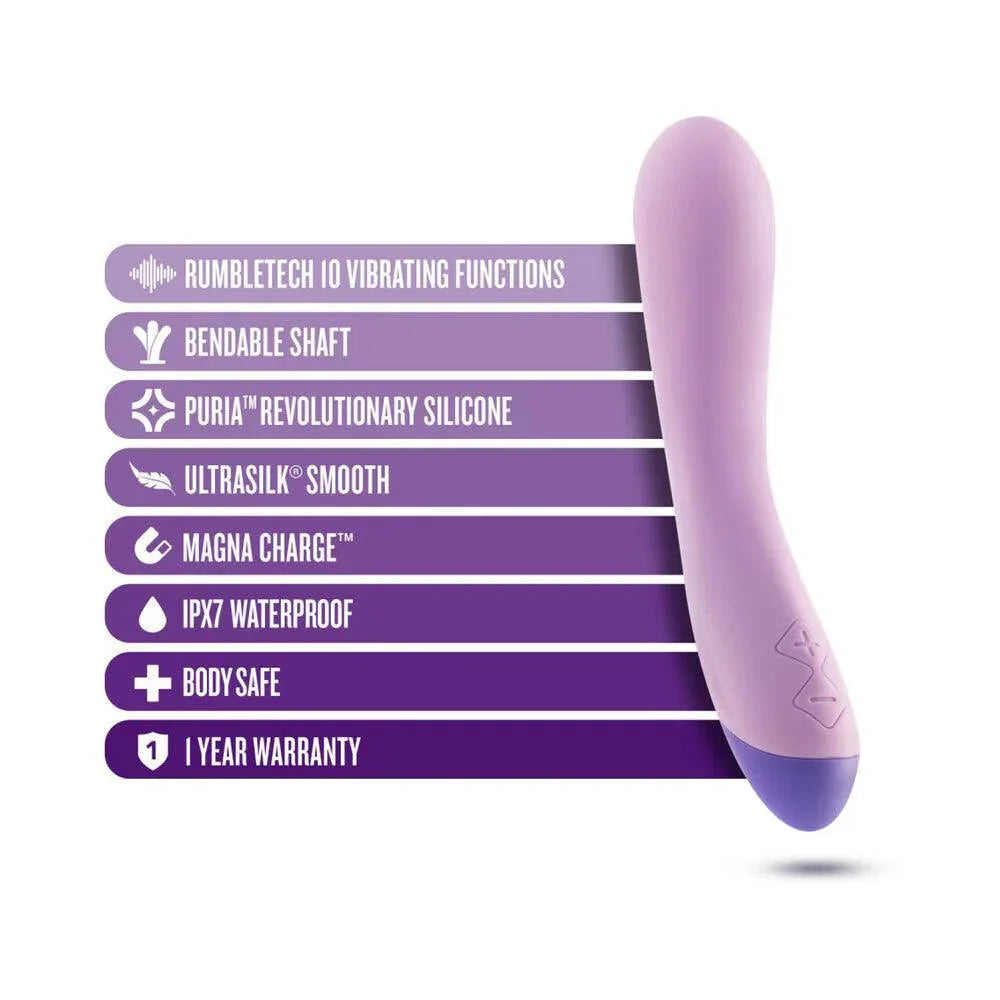 Blush Wellness G Curve Rechargeable Silicone G-Spot Vibrator - Buy At Luxury Toy X - Free 3-Day Shipping
