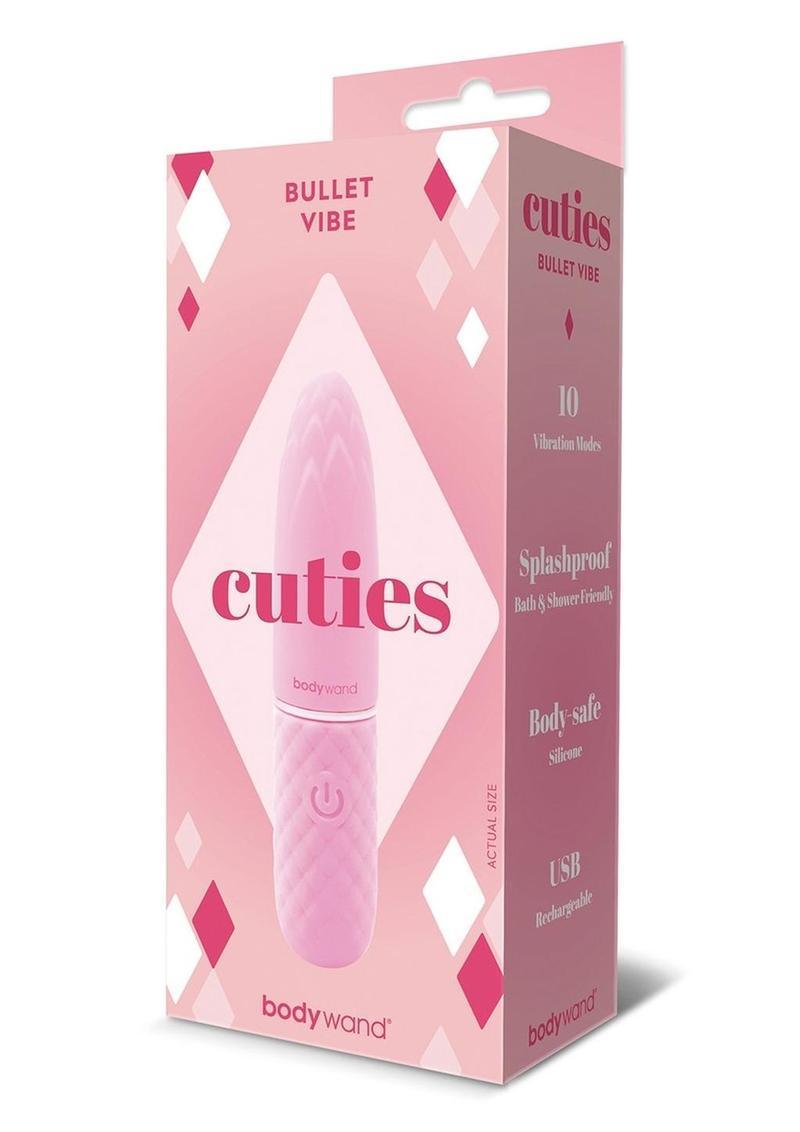 Bodywand Cuties Bullet Rechargeable Silicone Vibrator - Buy At Luxury Toy X - Free 3-Day Shipping