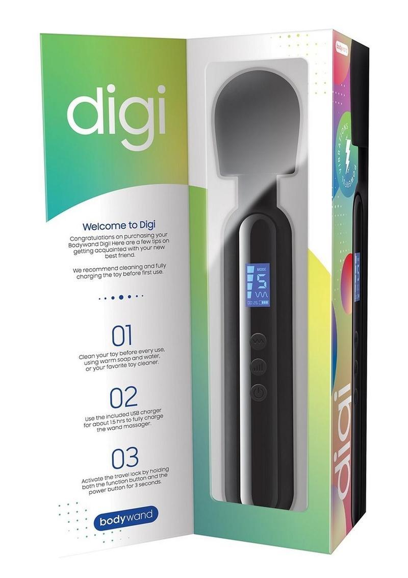 Bodywand Digi Rechargeable Silicone Massager - Buy At Luxury Toy X - Free 3-Day Shipping