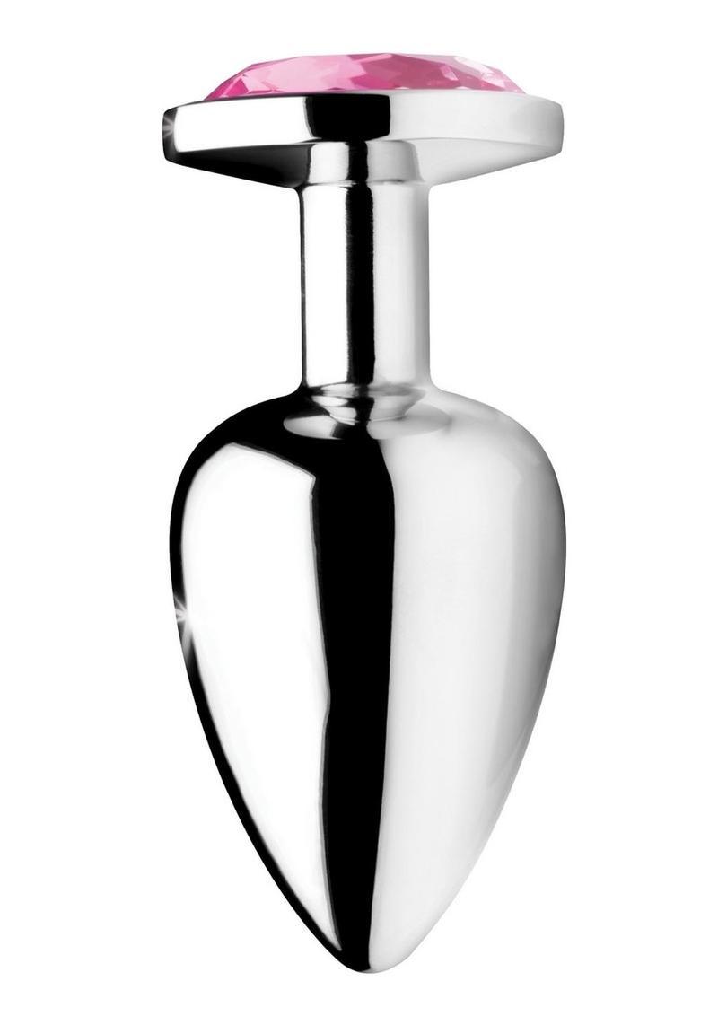 Booty Sparks Pink Gem Large Anal Plug - Buy At Luxury Toy X - Free 3-Day Shipping