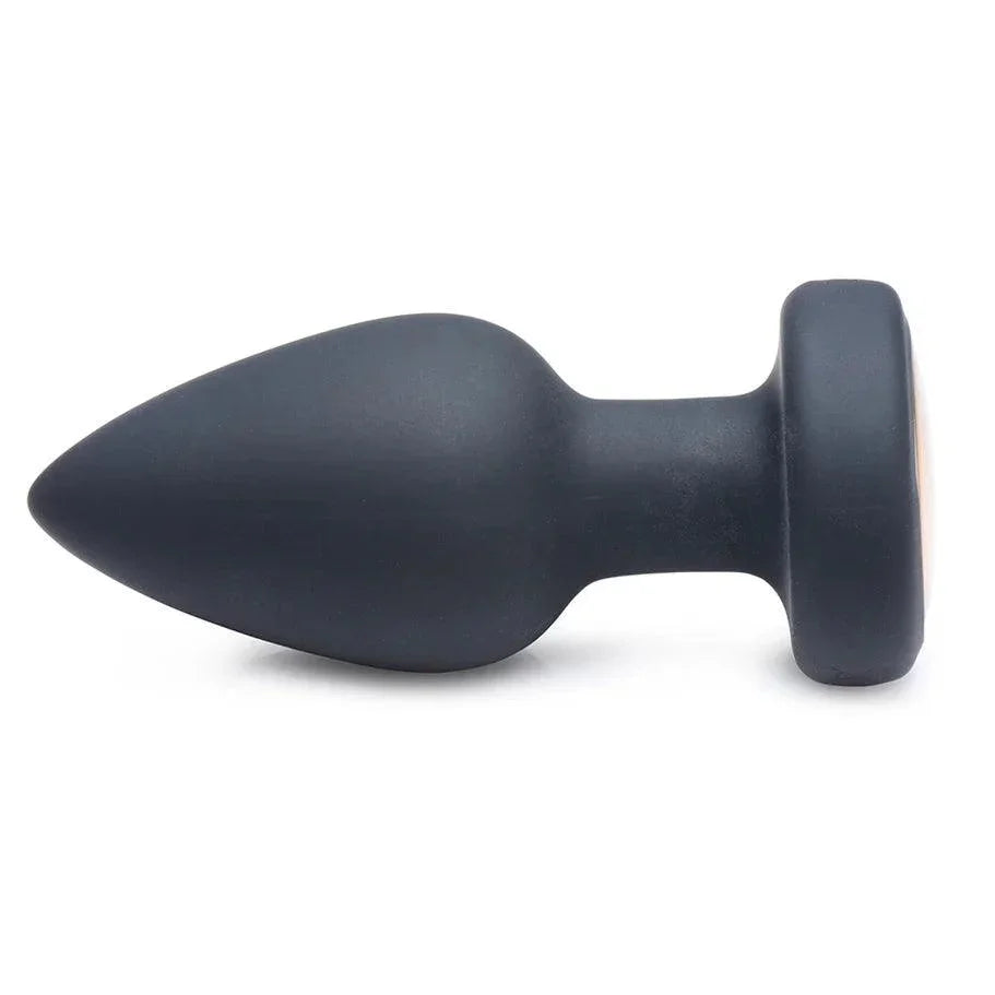 Booty Sparks Rechargeable Light Up Vibrating Anal Plug with Remote Con Booty Sparks Rechargeable Light Up Vibrating Anal Plug with Remote Con