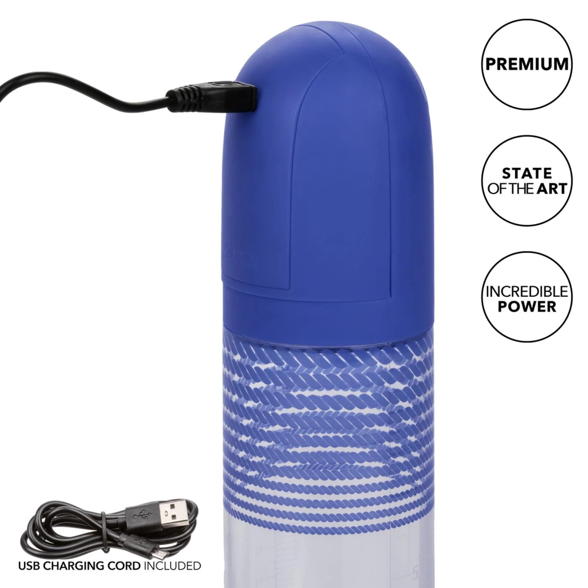 CalExotics Admiral Rechargeable Rock Hard Pump Kit - Buy At Luxury Toy X - Free 3-Day Shipping