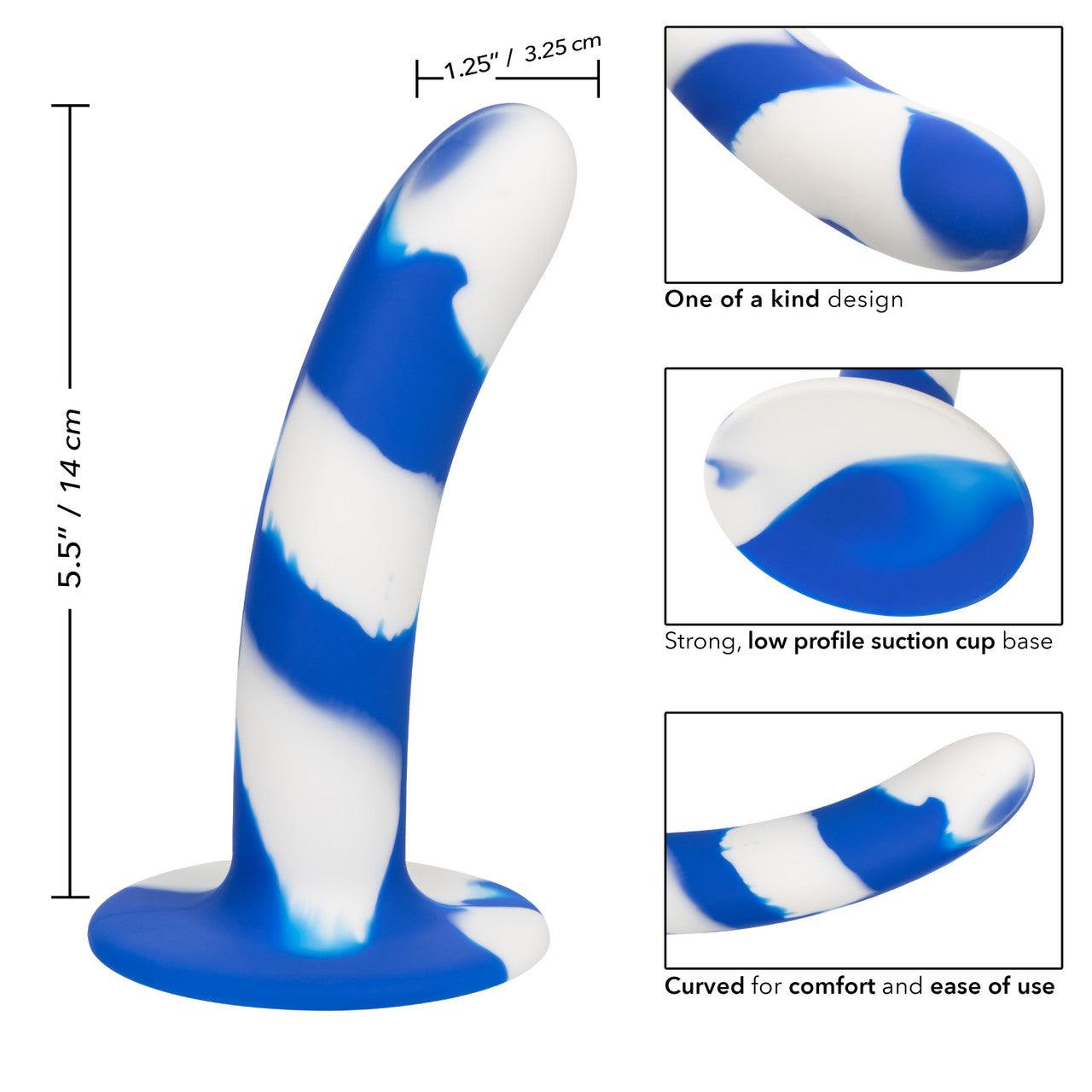 CalExotics Admiral Silicone Swirl Probe - Buy At Luxury Toy X - Free 3-Day Shipping