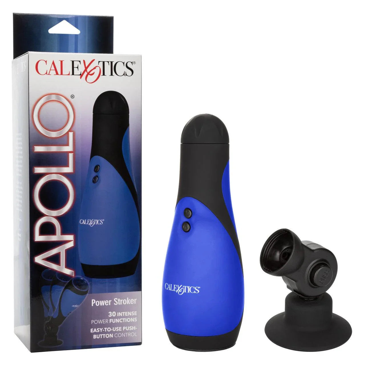 CalExotics Apollo Power Stroker Masturbator 8.5in - Buy At Luxury Toy X - Free 3-Day Shipping