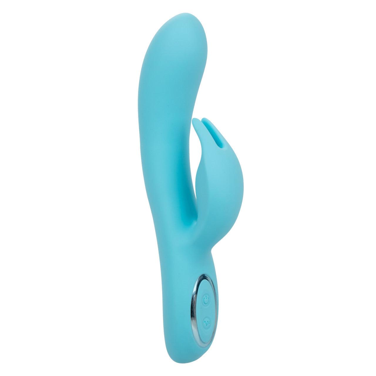 CalExotics Azure Collection Bunny G Rechargeable Silicone Vibrator - Buy At Luxury Toy X - Free 3-Day Shipping