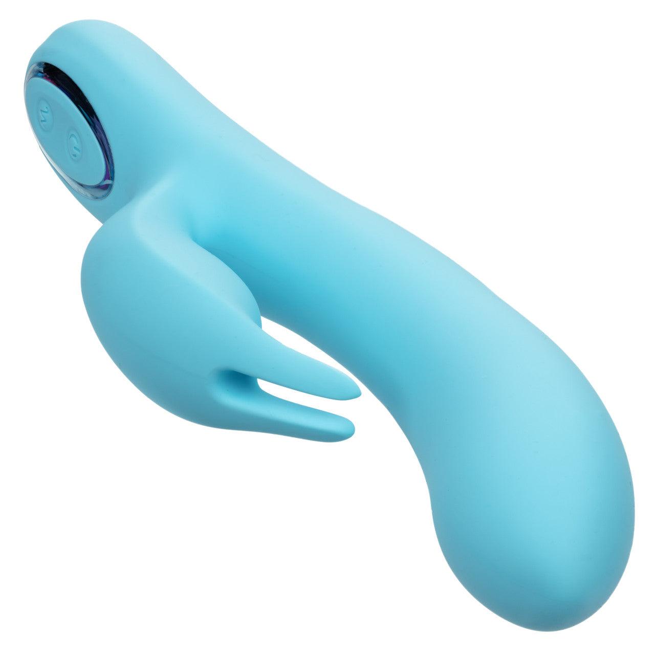 CalExotics Azure Collection Bunny G Rechargeable Silicone Vibrator - Buy At Luxury Toy X - Free 3-Day Shipping
