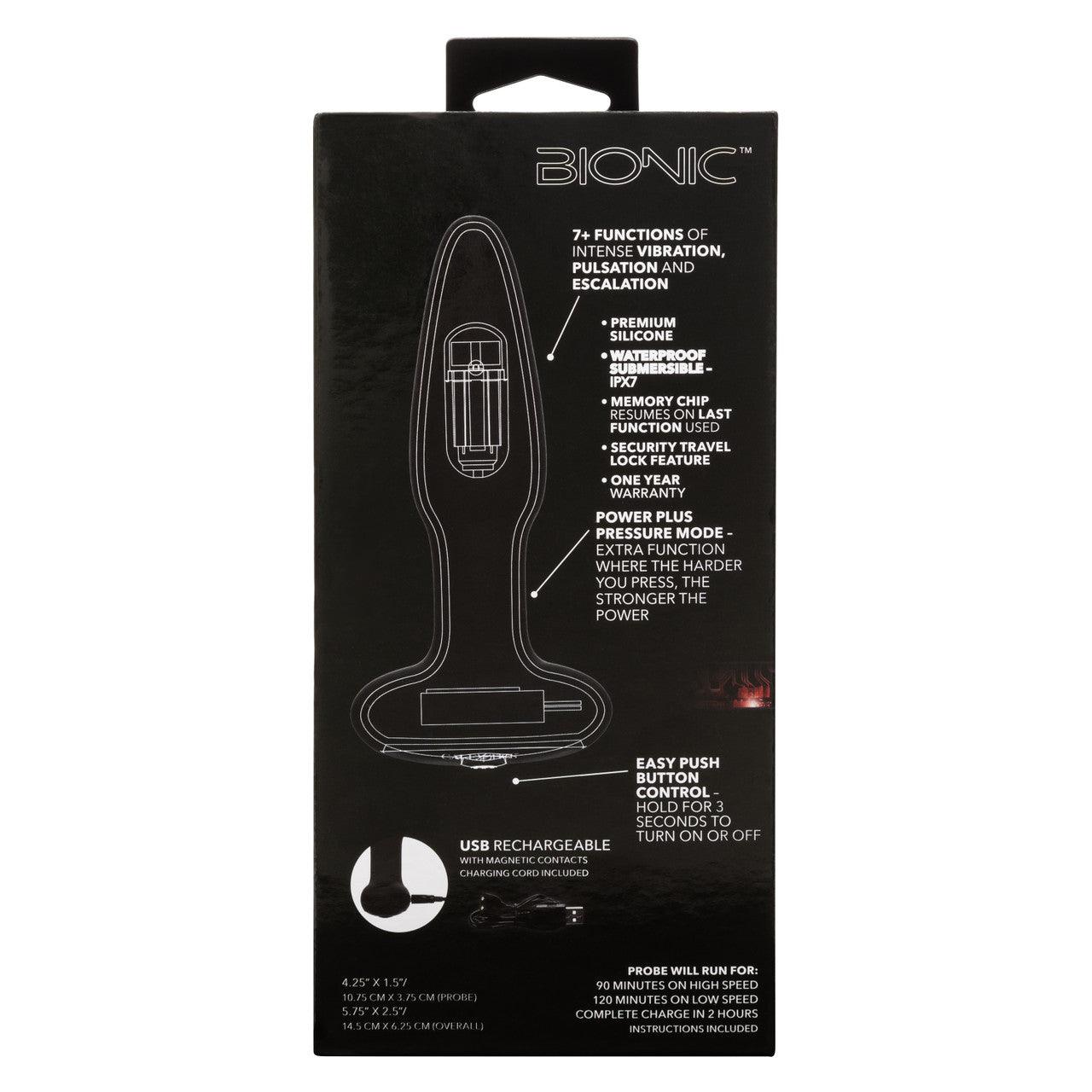 Calexotics Bionic™ Pressure Rimming Probe - Buy At Luxury Toy X - Free 3-Day Shipping