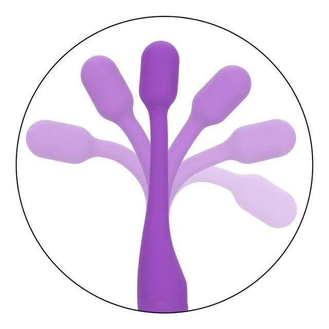CalExotics Bliss Liquid Silicone Flex-O-Teaser Rechargeable Clitoral Stimulator - Buy At Luxury Toy X - Free 3-Day Shipping