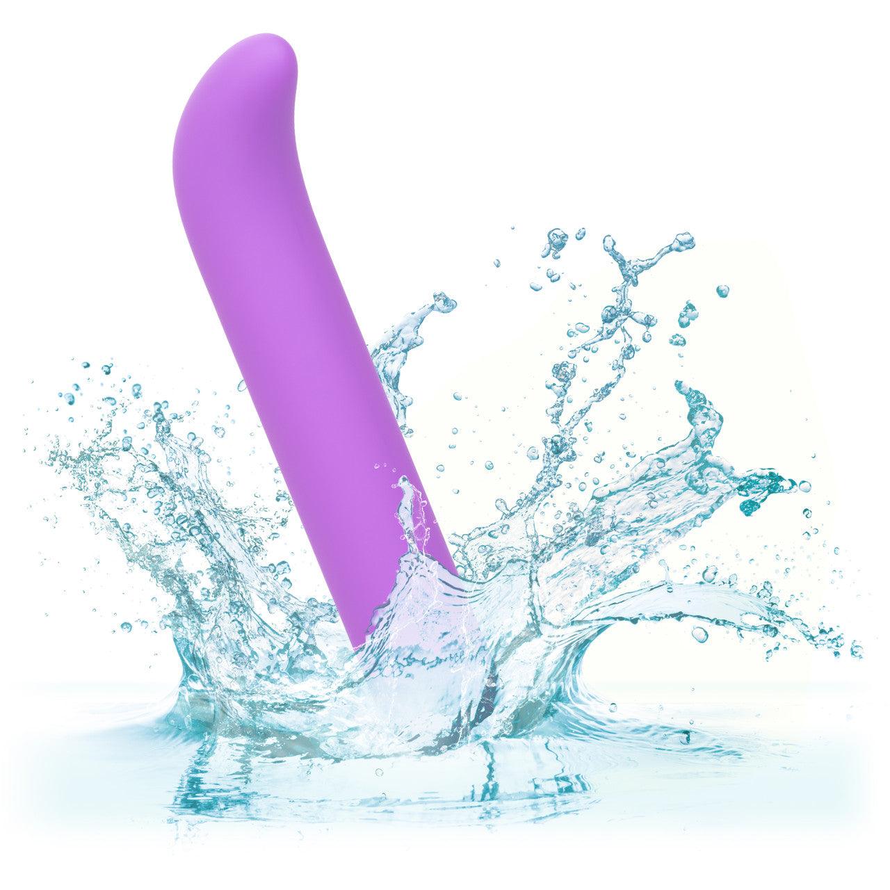 CalExotics Bliss Liquid Silicone Rechargeable Mini G Vibrator - Purple - Buy At Luxury Toy X - Free 3-Day Shipping