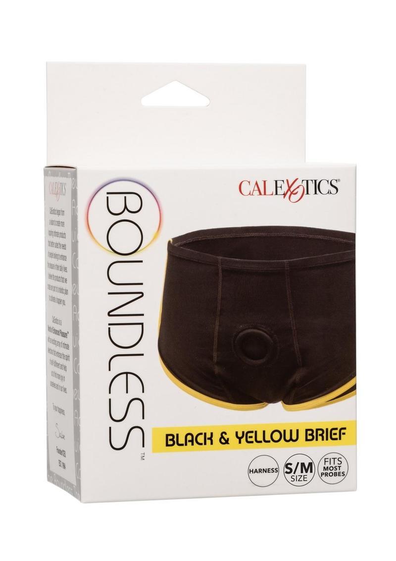 CalExotics Boundless Black & Yellow Brief - Buy At Luxury Toy X - Free 3-Day Shipping