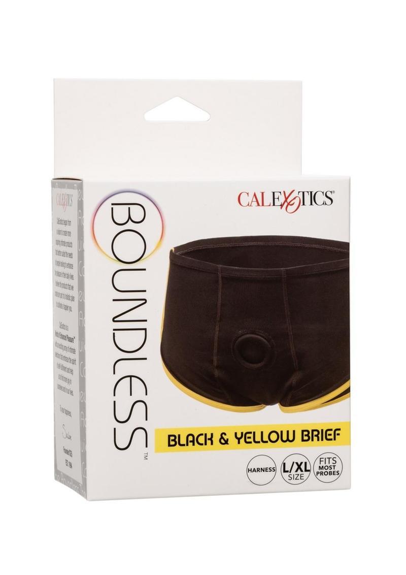 CalExotics Boundless Black & Yellow Brief - Buy At Luxury Toy X - Free 3-Day Shipping