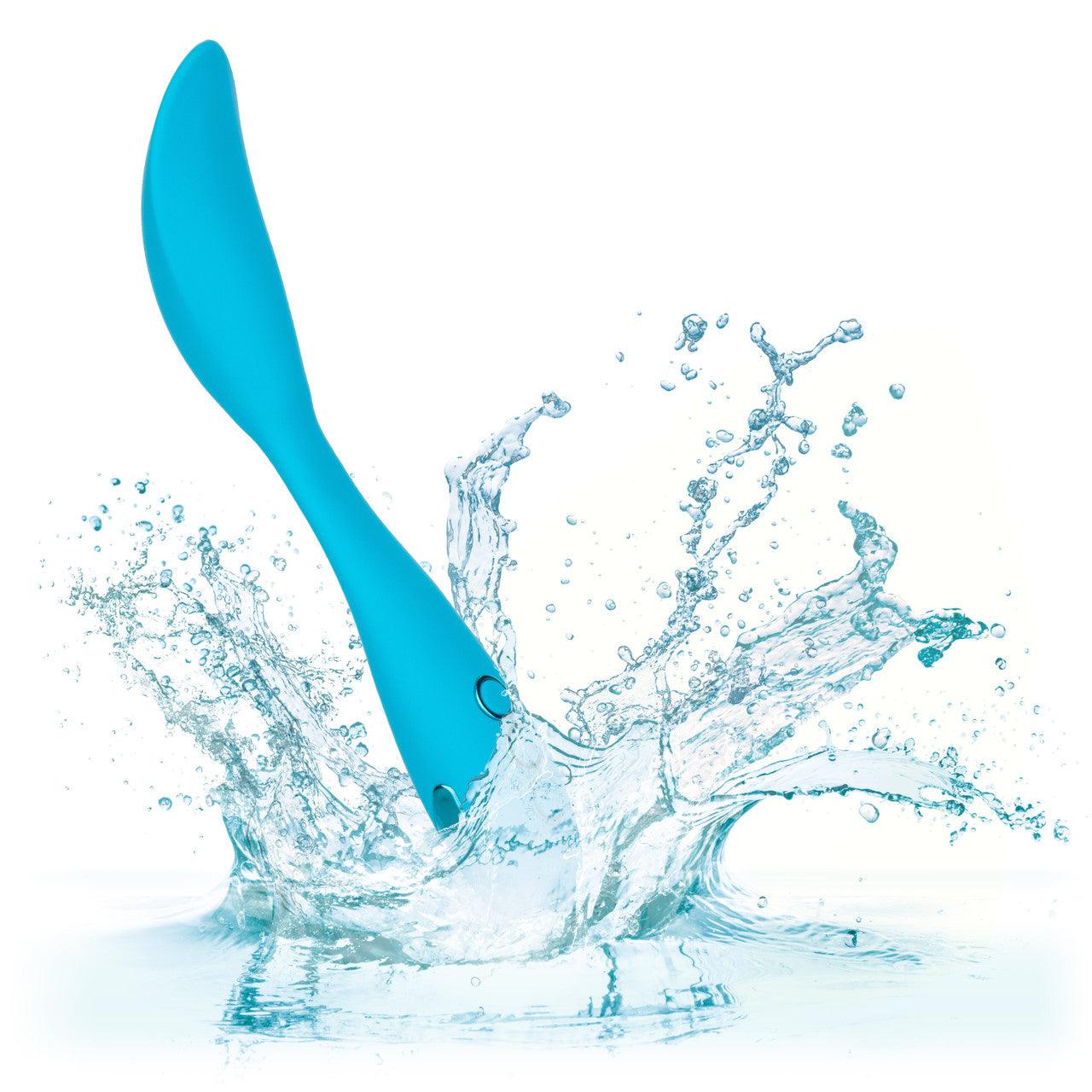Calexotics California Dreaming Palm Springs Pleaser Rechargeable Silicone Contoured Vibrator - Buy At Luxury Toy X - Free 3-Day Shipping
