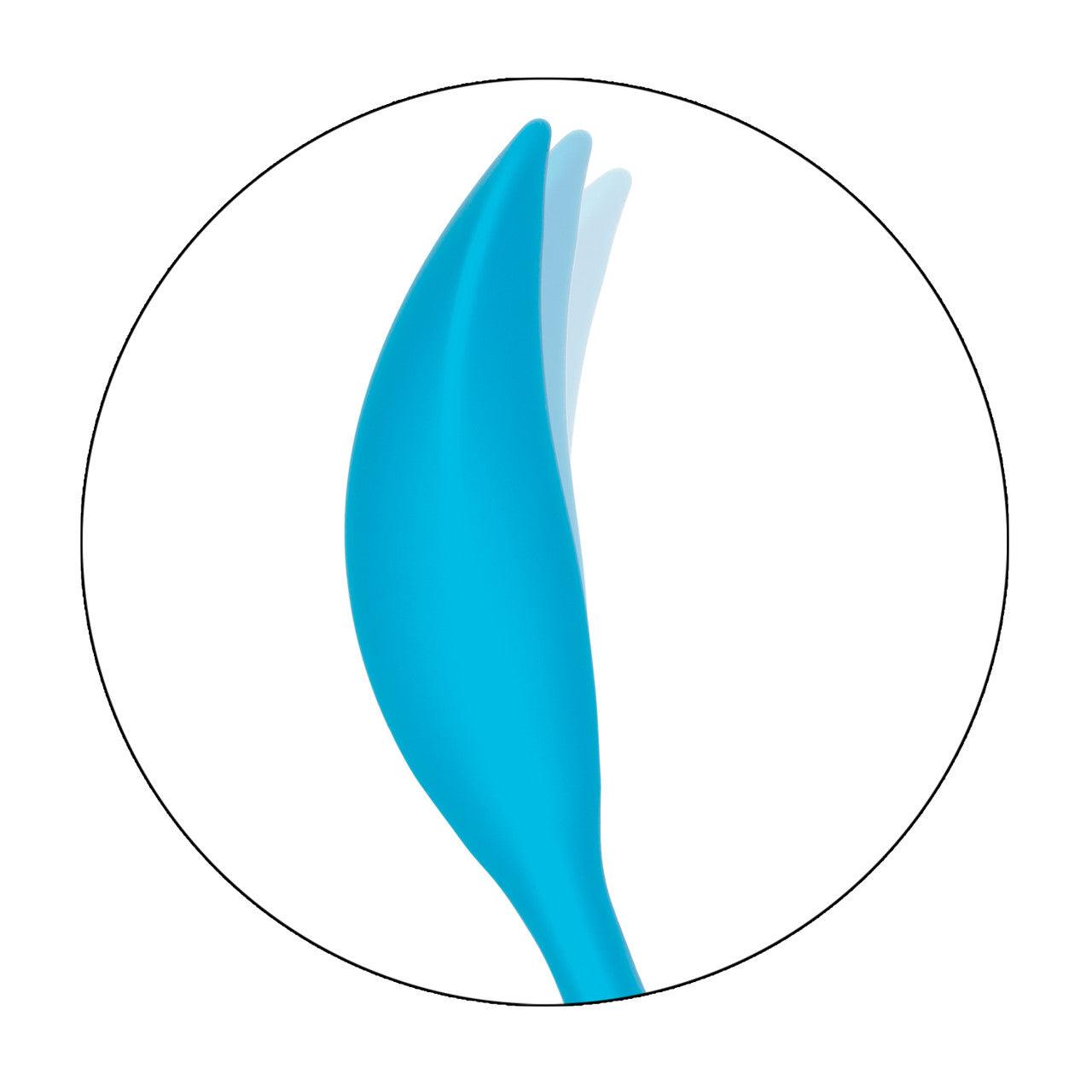 Calexotics California Dreaming Palm Springs Pleaser Rechargeable Silicone Contoured Vibrator - Buy At Luxury Toy X - Free 3-Day Shipping