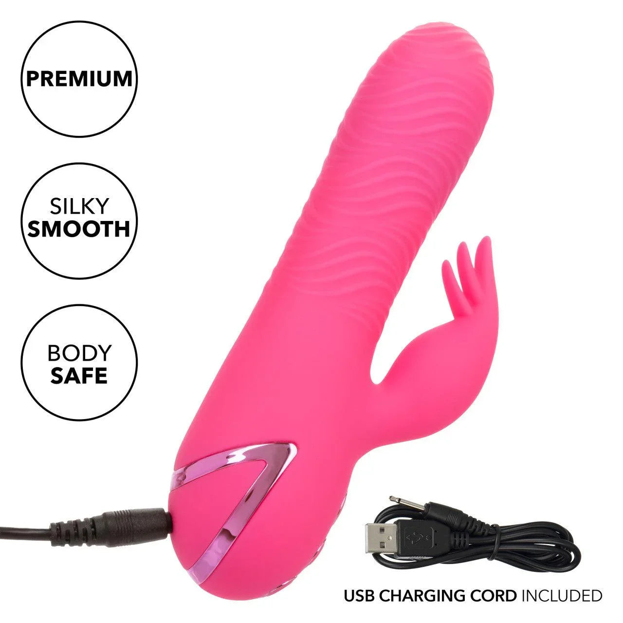 Calexotics California Dreaming Sacramento Sweetie Rechargeable Silicone Dual Vibrator - Buy At Luxury Toy X - Free 3-Day Shipping