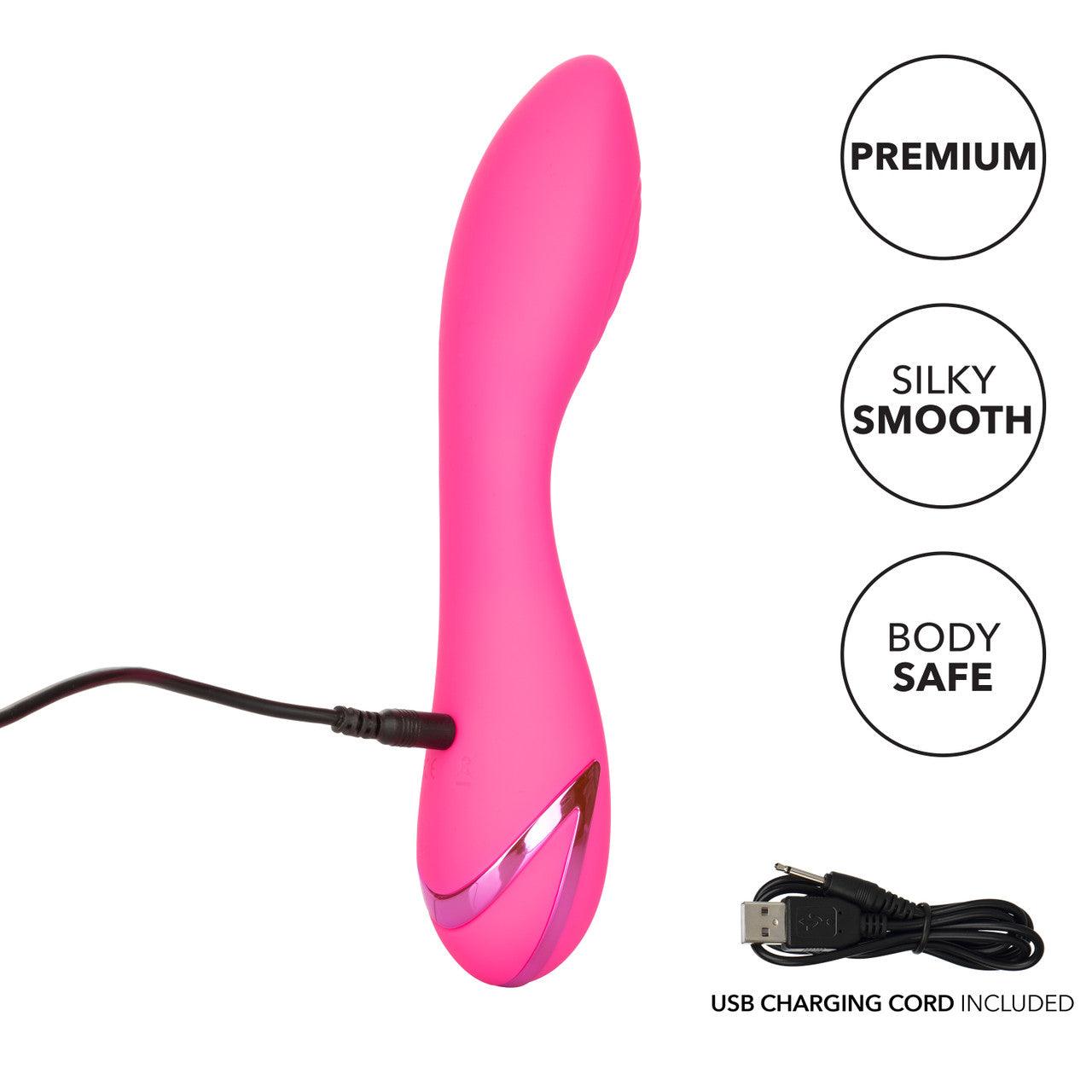 Calexotics California Dreaming Surf City Centerfold Rechargeable Silicone Vibrator - Buy At Luxury Toy X - Free 3-Day Shipping