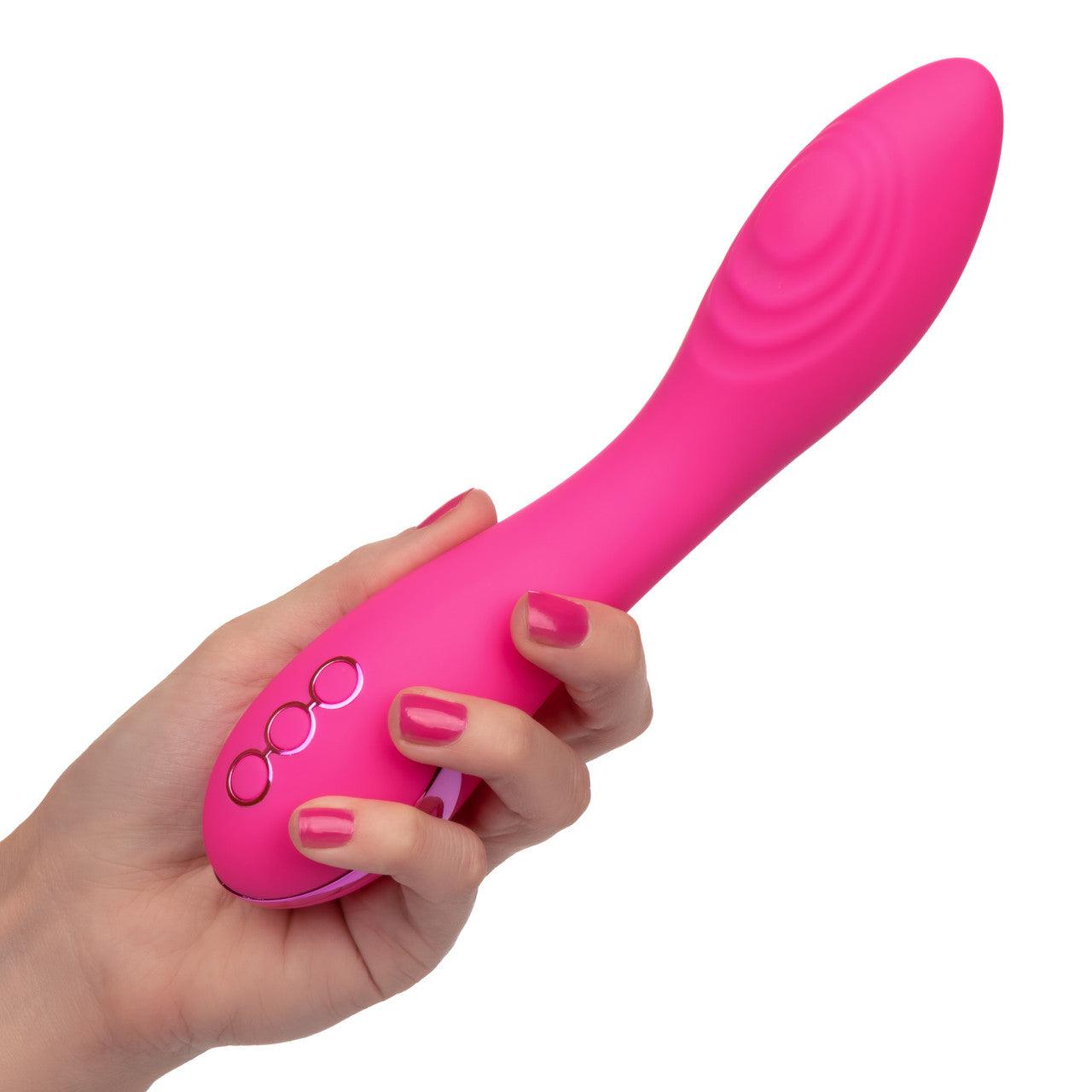 Calexotics California Dreaming Surf City Centerfold Rechargeable Silicone Vibrator - Buy At Luxury Toy X - Free 3-Day Shipping