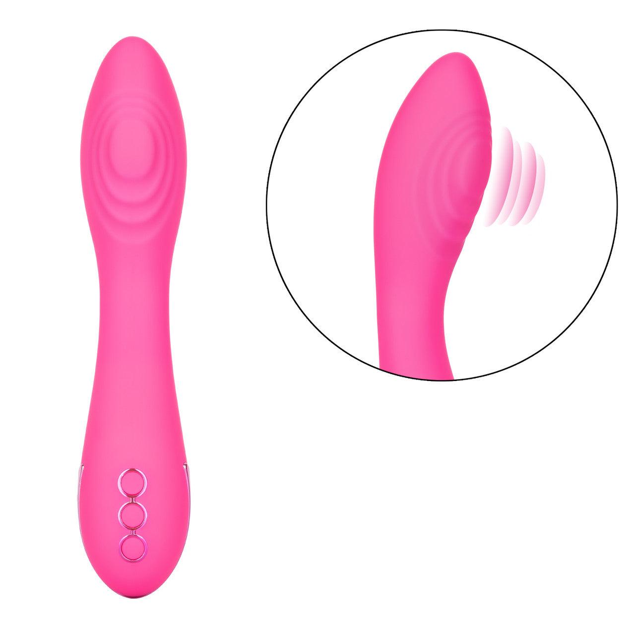 Calexotics California Dreaming Surf City Centerfold Rechargeable Silicone Vibrator - Buy At Luxury Toy X - Free 3-Day Shipping