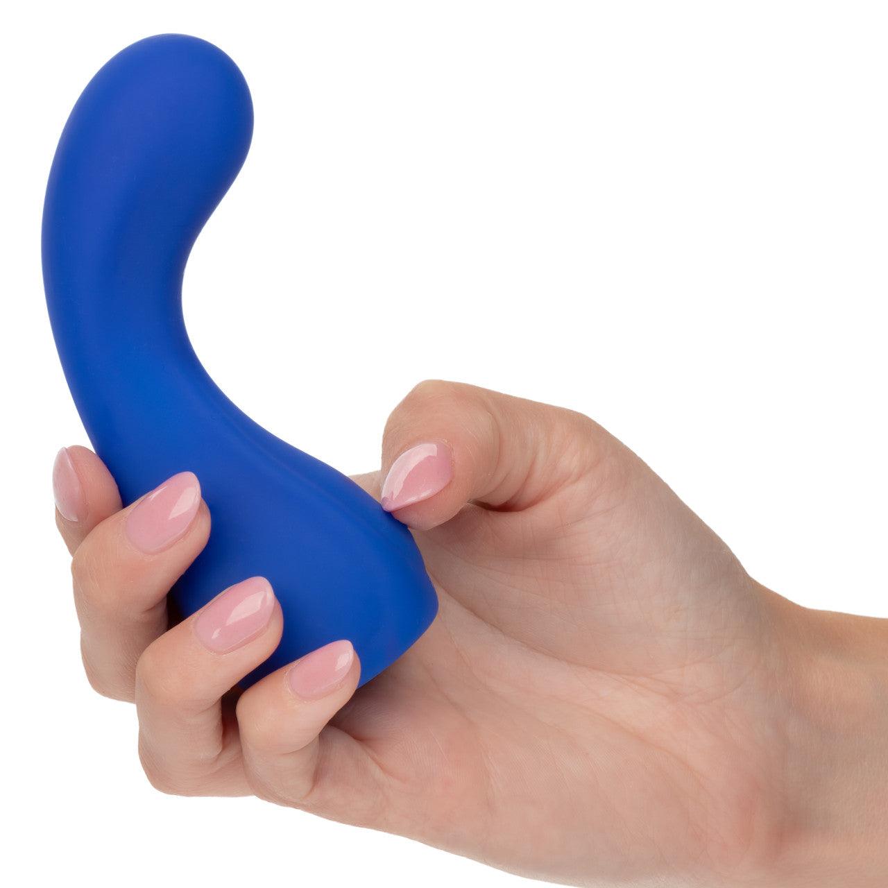 CalExotics Cascade Curve Rechargeable Silicone Vibrator - Buy At Luxury Toy X - Free 3-Day Shipping