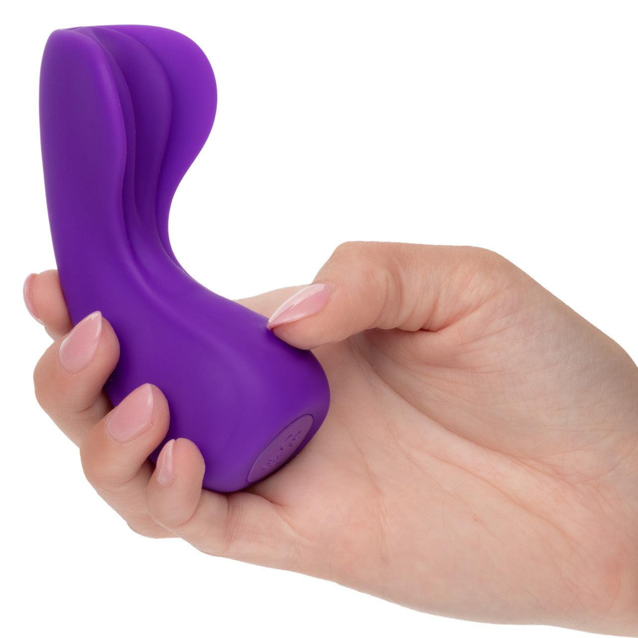 CalExotics Cascade Wave Rechargeable Silicone Vibrator - Buy At Luxury Toy X - Free 3-Day Shipping