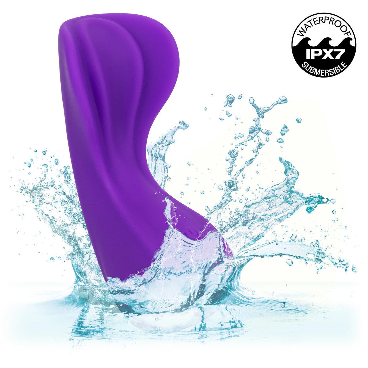 CalExotics Cascade Wave Rechargeable Silicone Vibrator - Buy At Luxury Toy X - Free 3-Day Shipping