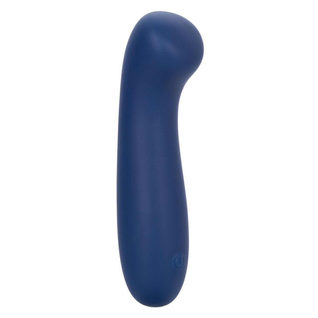 CalExotics Cashmere Satin G Rechargeable Silicone G-Spot Vibrator with Clitoral Stimulator - Buy At Luxury Toy X - Free 3-Day Shipping