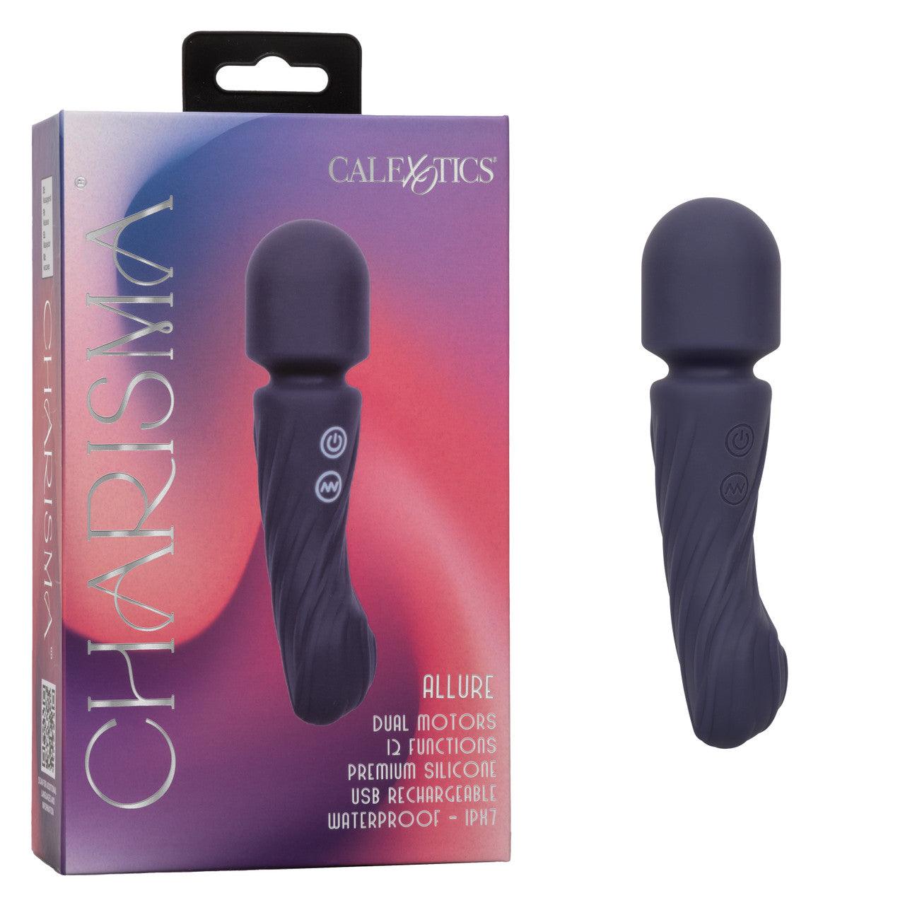 CalExotics Charisma Allure Rechargeable Silicone Massager Wand - Buy At Luxury Toy X - Free 3-Day Shipping