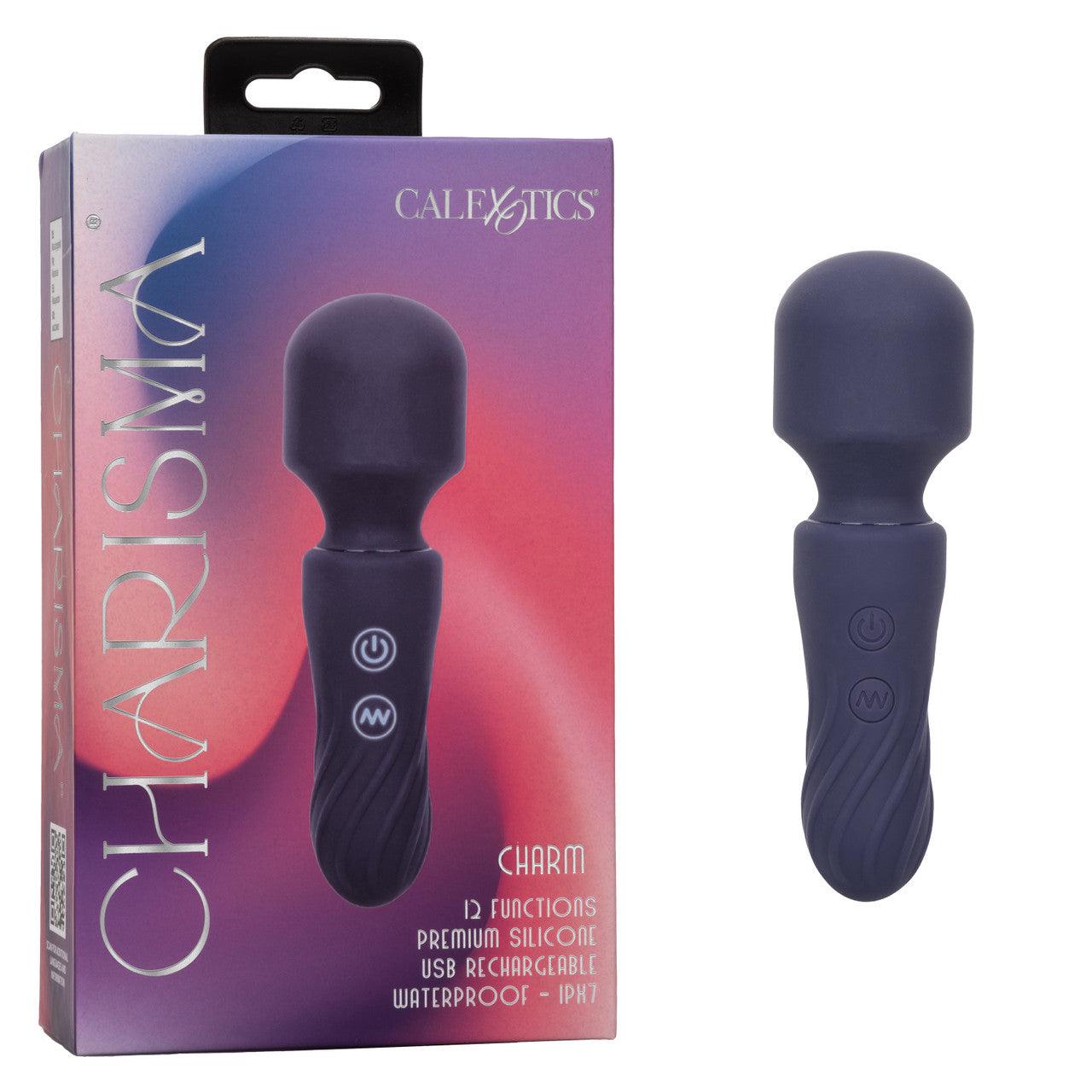 CalExotics Charisma Charm Rechargeable Silicone Massager Wand - Buy At Luxury Toy X - Free 3-Day Shipping