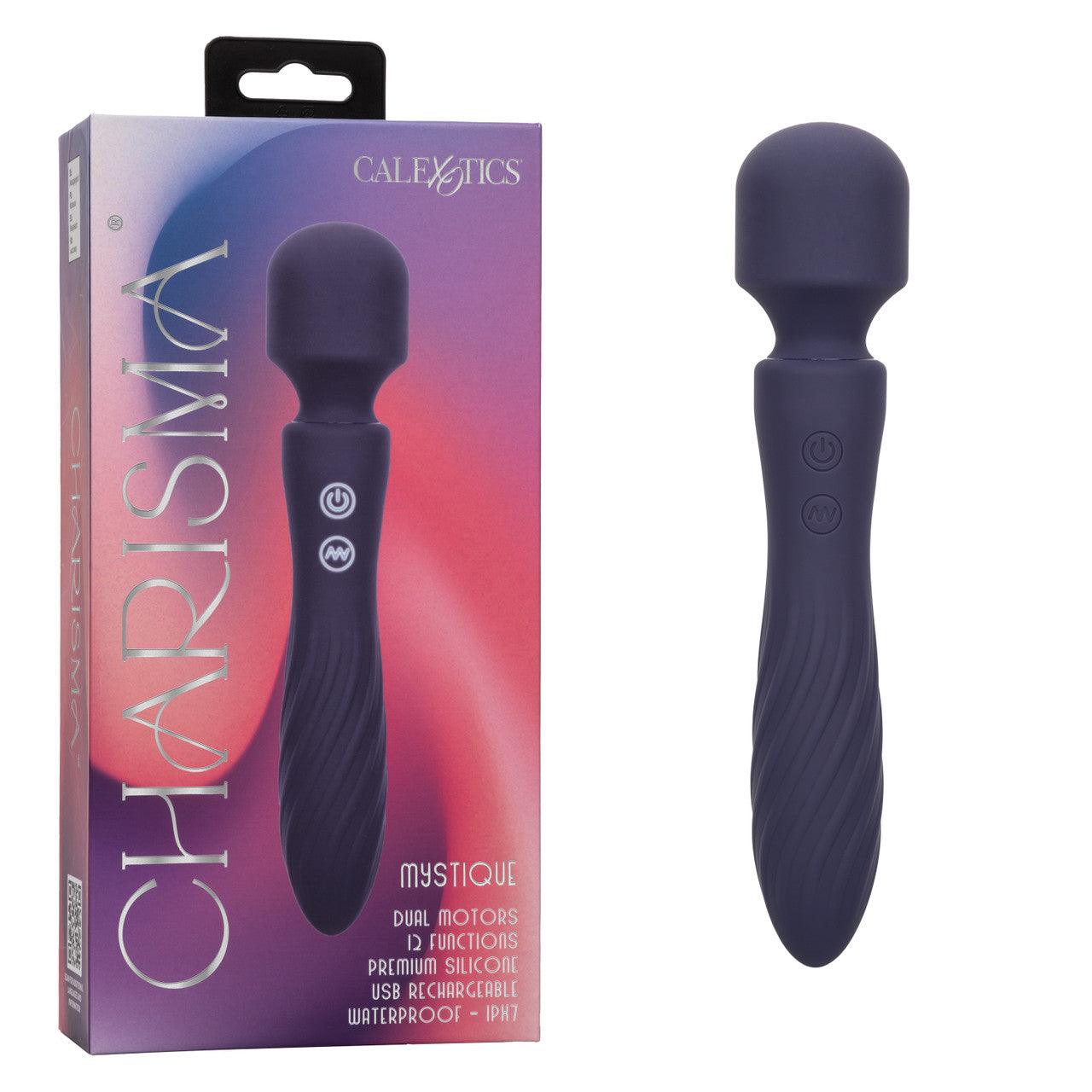 CalExotics Charisma Mystique Rechargeable Silicone Massager Wand - Buy At Luxury Toy X - Free 3-Day Shipping