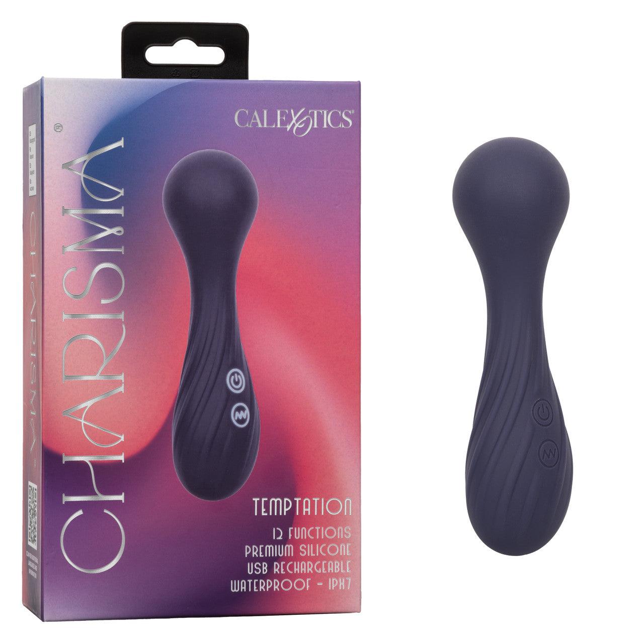 CalExotics Charisma Temptation Rechargeable Silicone Massager Wand - Buy At Luxury Toy X - Free 3-Day Shipping