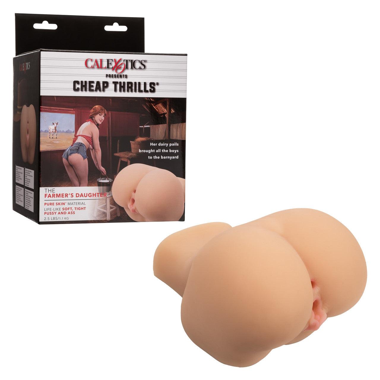 CalExotics Cheap Thrills The Farmer's Daughter Stroker - Buy At Luxury Toy X - Free 3-Day Shipping