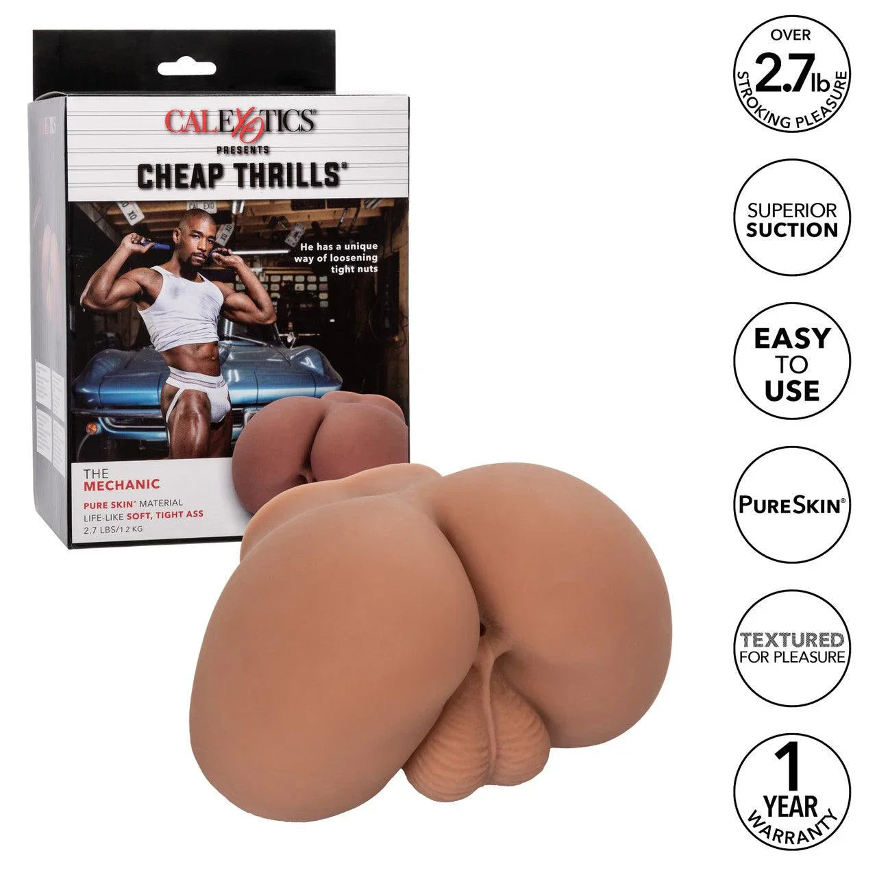 CalExotics Cheap Thrills The Mechanic Stroker - Buy At Luxury Toy X - Free 3-Day Shipping