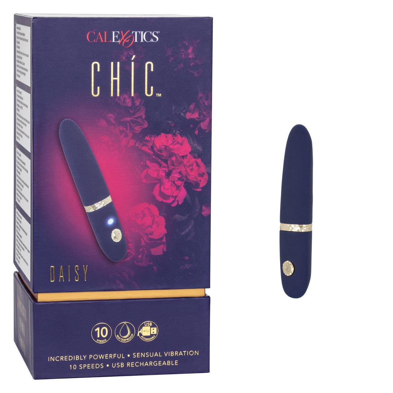CalExotics Chic Daisey Silicone Rechargeable Stimulator - Buy At Luxury Toy X - Free 3-Day Shipping