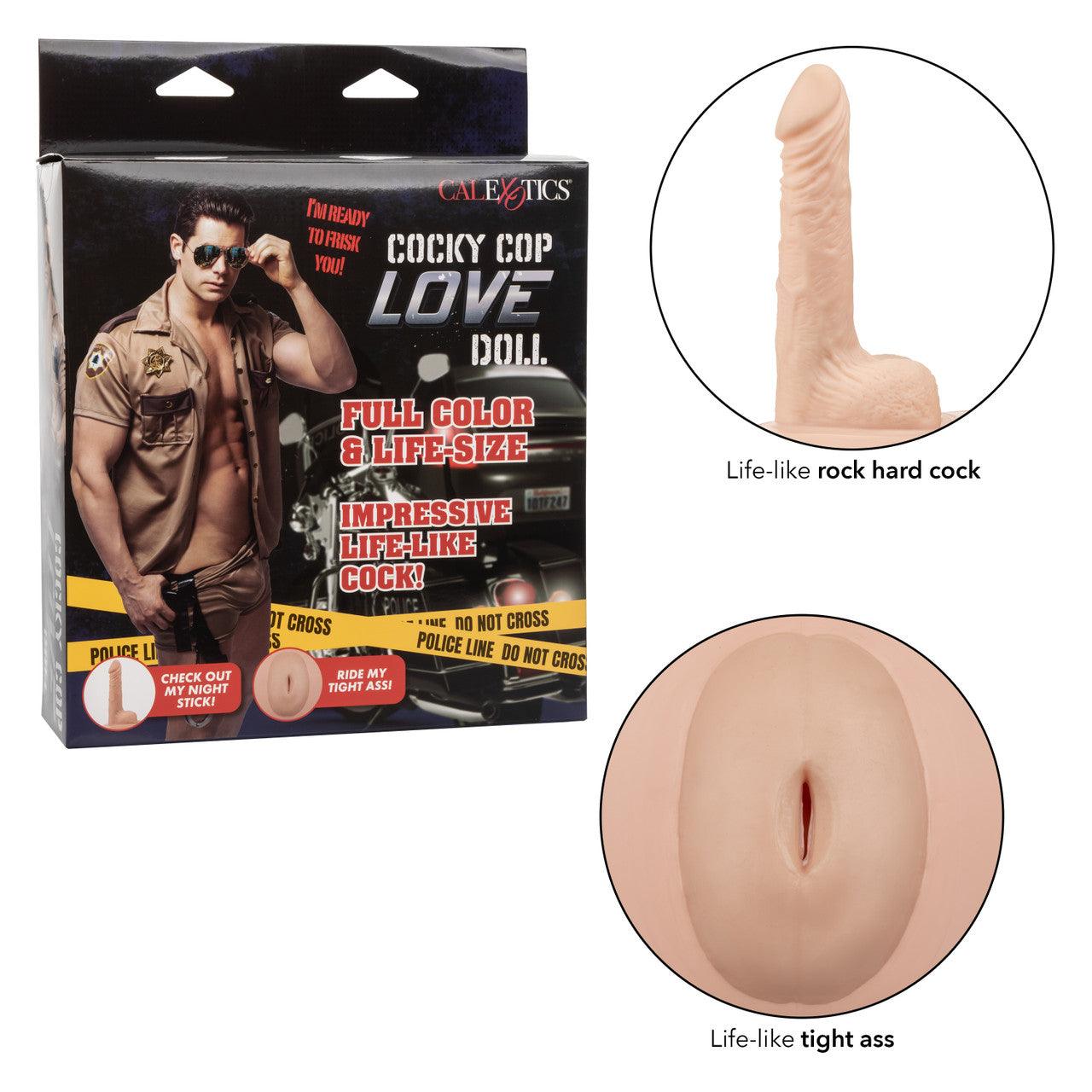 CalExotics Cocky Cop Love Doll - Buy At Luxury Toy X - Free 3-Day Shipping