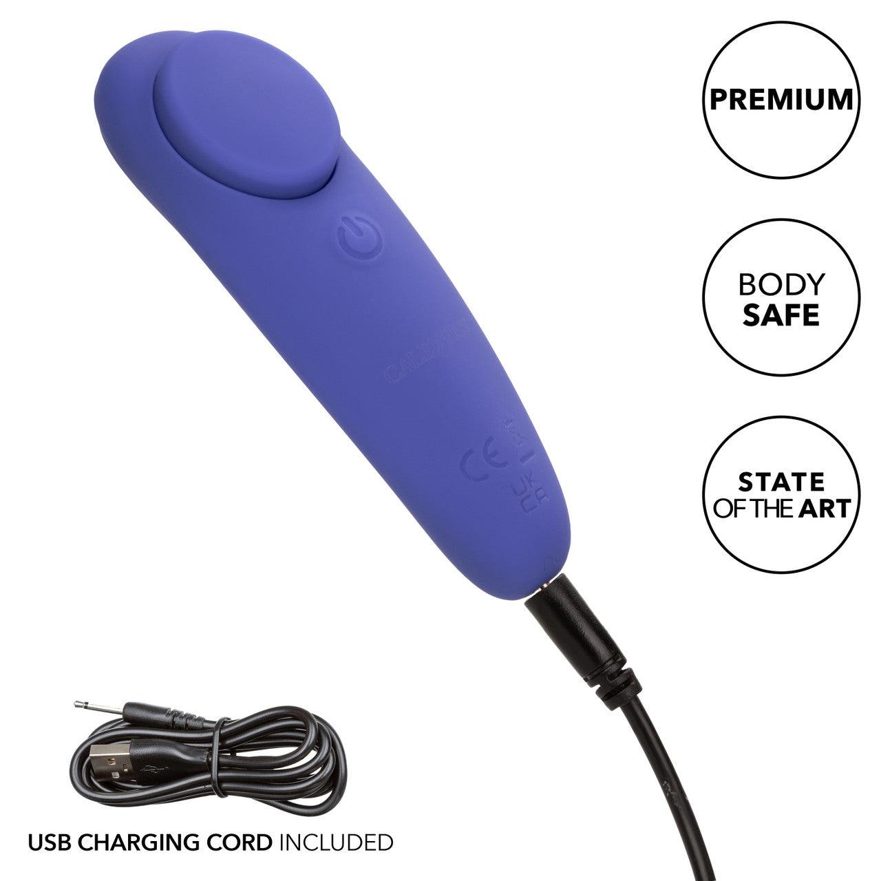 CalExotics Connect Panty Teaser Rechargeable Silicone App Compatible Vibrator with Remote - Buy At Luxury Toy X - Free 3-Day Shipping