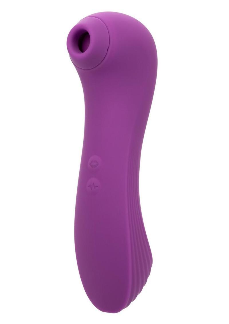 CalExotics Couture Collection Dual Pleasure Wand Rechargeable Silicone Clitoral Massager - Buy At Luxury Toy X - Free 3-Day Shipping
