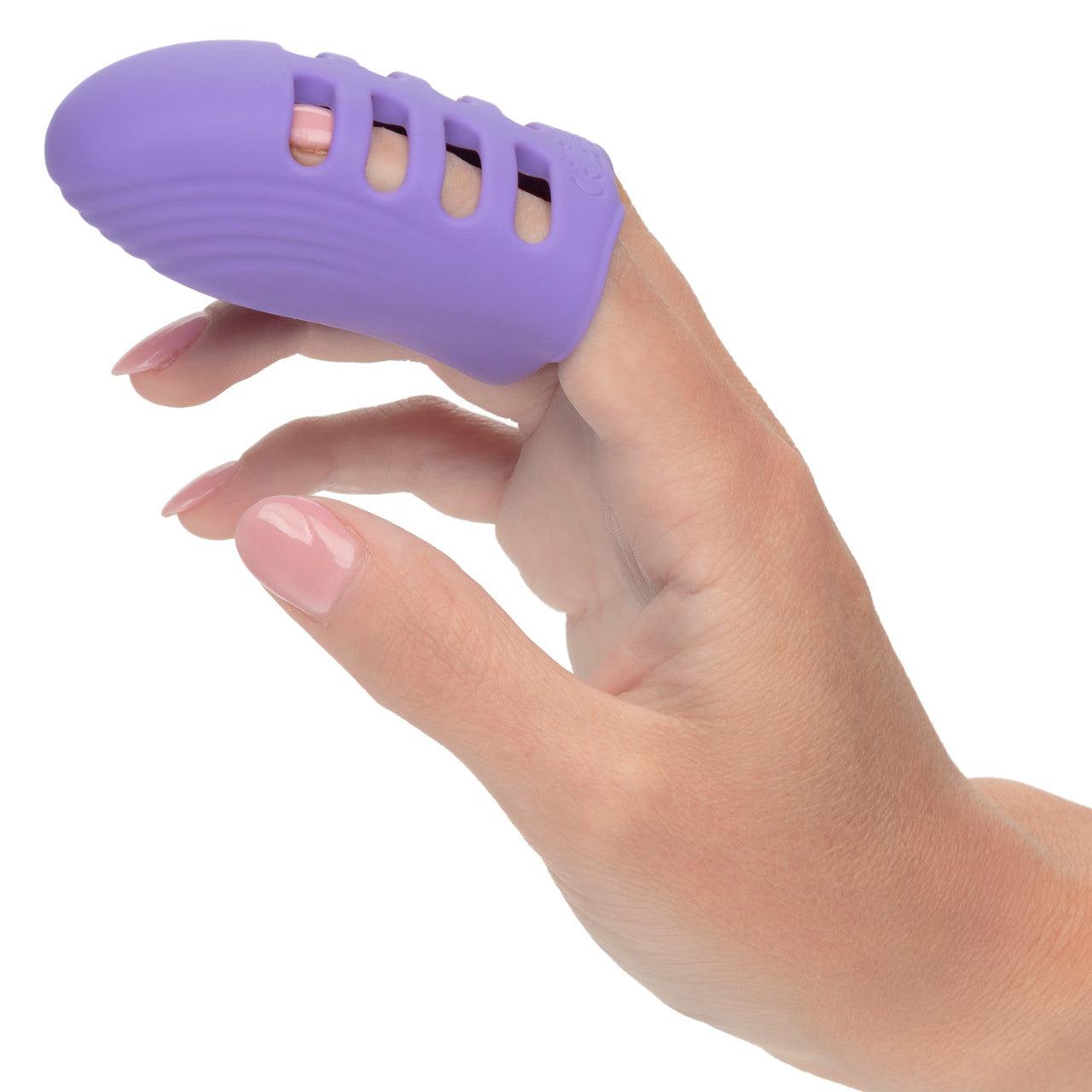 CalExotics Dr. Laura Berman Rechargeable Silicone Finger Vibrator - Buy At Luxury Toy X - Free 3-Day Shipping
